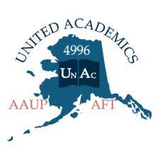 United Academics AAUP/AFT local 4996 logo